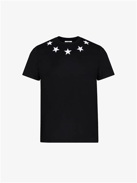 givenchy paris star t shirt|givenchy graphic crewneck t shirt.